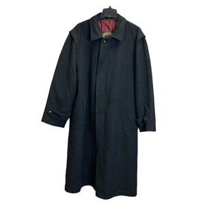 Lodenfrey Overcoat Vintage Wool - Gray